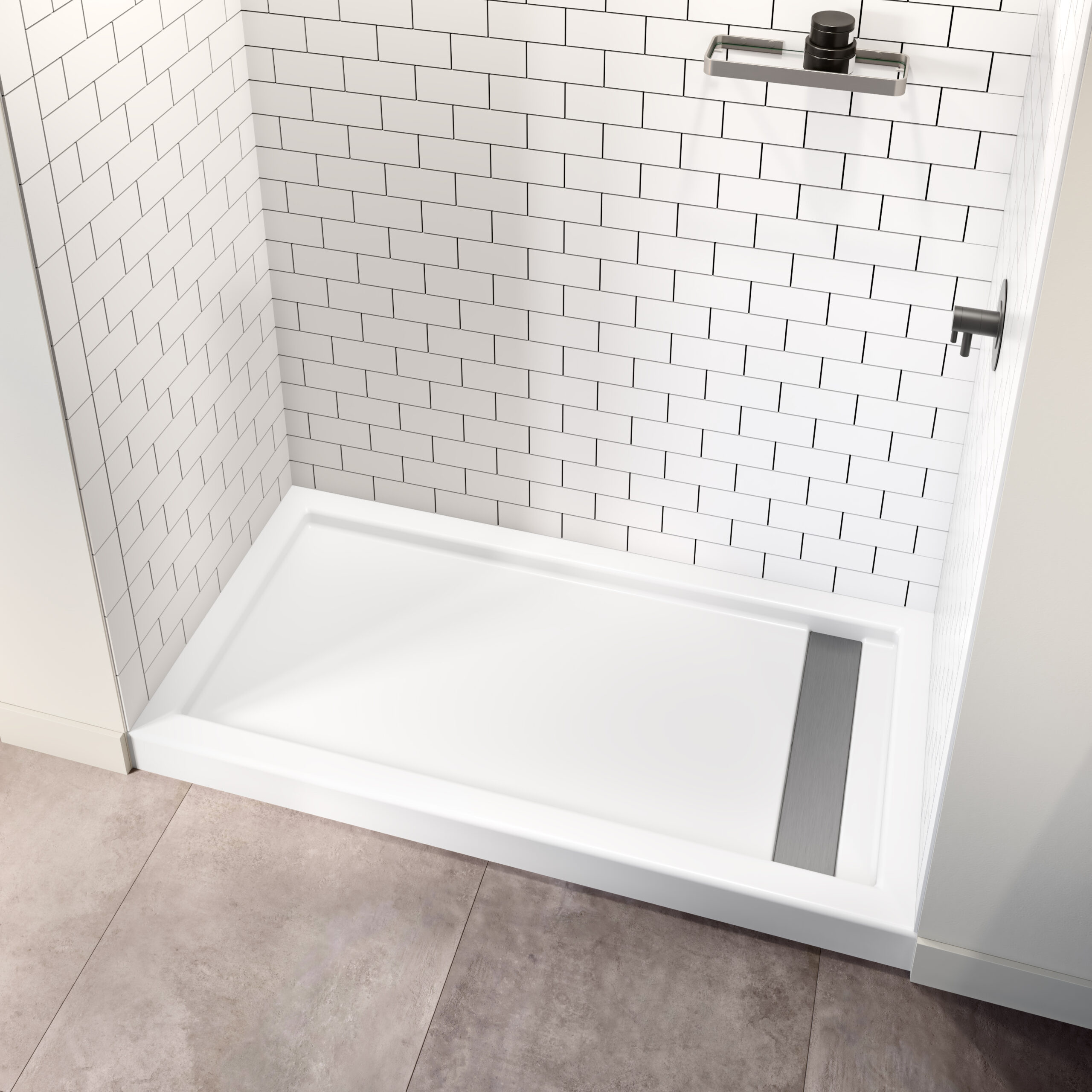 3" x 6" White Subway