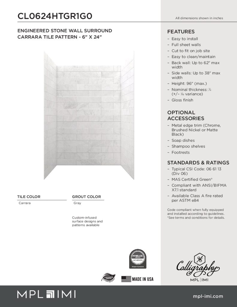 Calligraphy Spec Sheets​