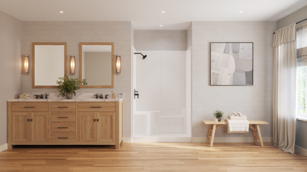 Multi-Piece Showers