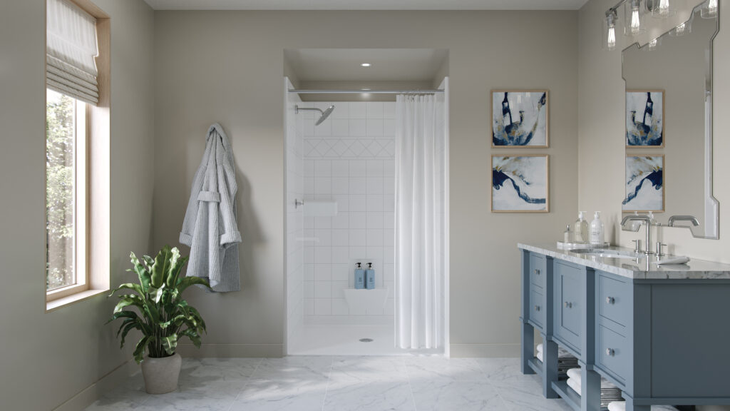 One-Piece Showers